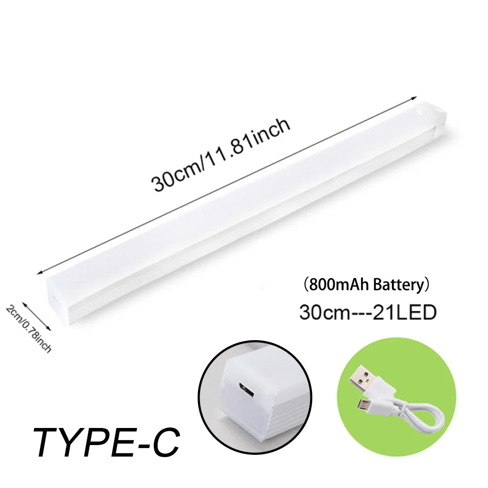 Rechargeable Motion Sensor LED Light Bar – Under Cabinet & Closet Lighting