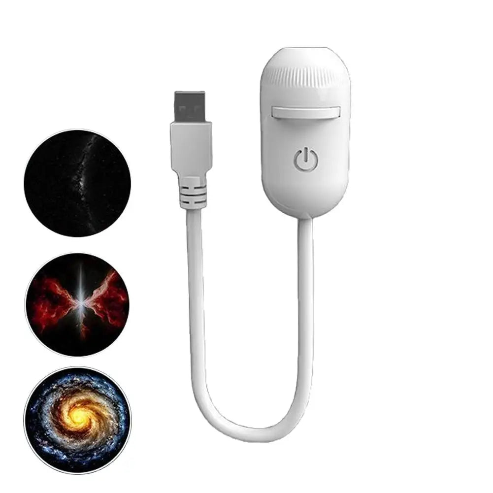Galaxy Star Projector & Night Light – Rotating LED Mood Lamp