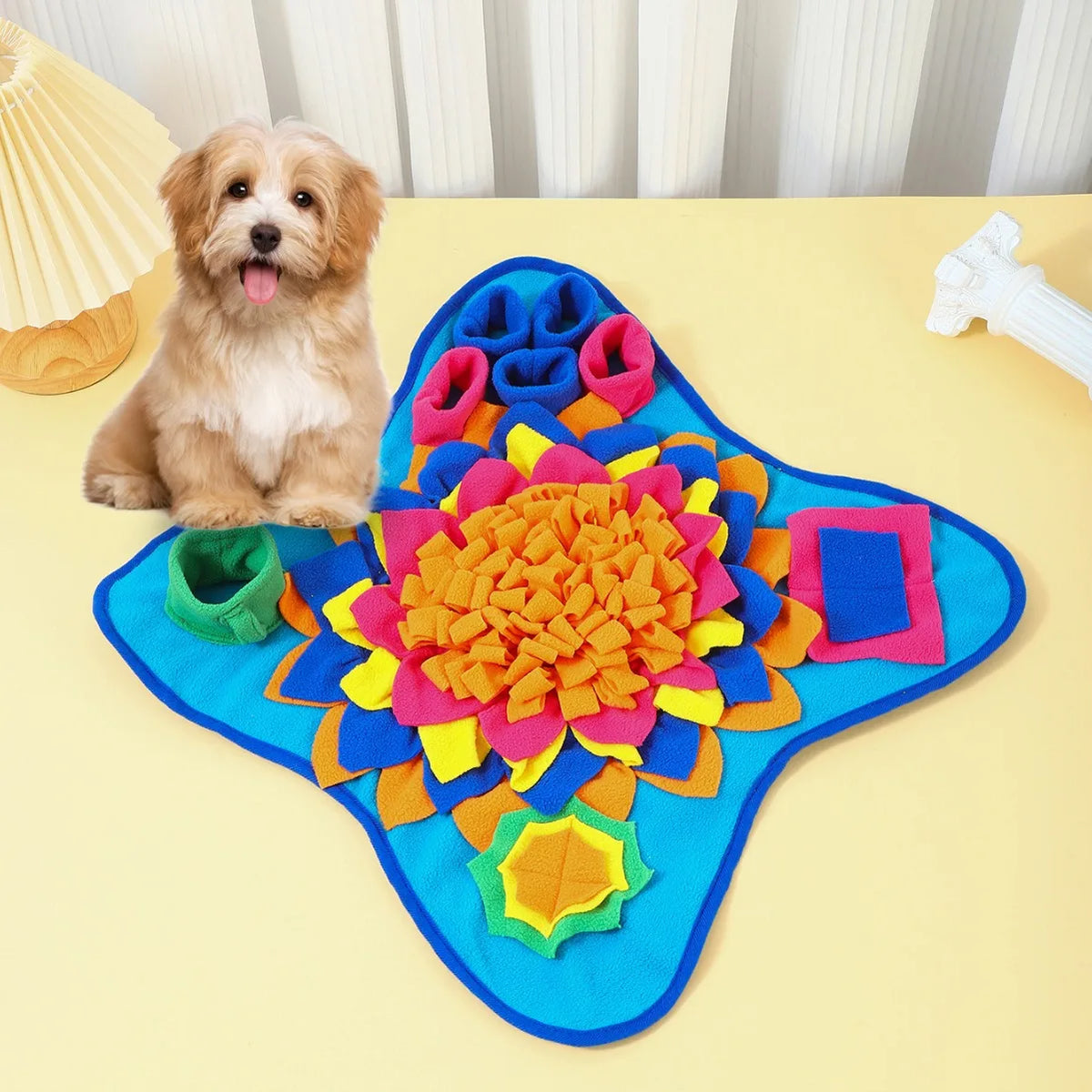Snuffle Mat for Dogs & Cats – Interactive Puzzle Feeder & Pet Enrichment Toy
