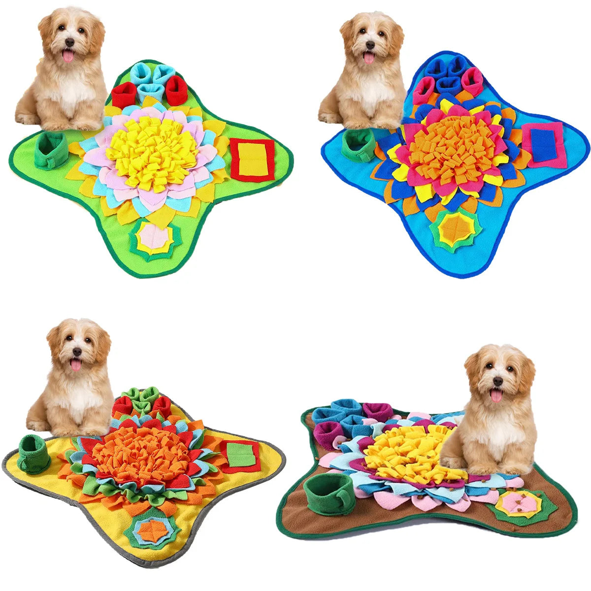 Snuffle Mat for Dogs & Cats – Interactive Puzzle Feeder & Pet Enrichment Toy