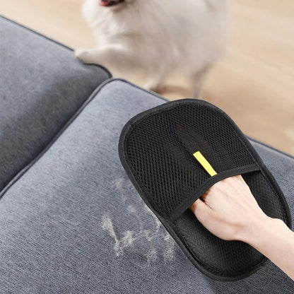 Reusable Pet Hair Remover Glove – Washable Fur Cleaning Mitt